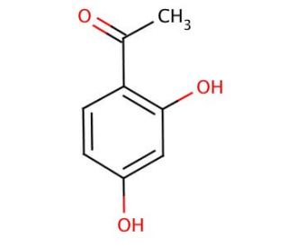 2&prime;,4&prime;-Dihydroxyacetophenone (CAS 89-84-9) - chemical structure image