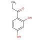 2′,4′-Dihydroxypropiophenone (CAS 5792-36-9) - chemical structure image