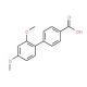 2′,4′-Dimethoxy-biphenyl-4-carboxylic acid - chemical structure image