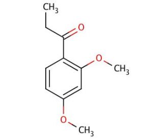 2&prime;,4&prime;-Dimethoxypropiophenone (CAS 831-00-5) - chemical structure image