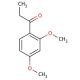 2′,4′-Dimethoxypropiophenone (CAS 831-00-5) - chemical structure image