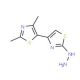 (2′,4′-Dimethyl-[4,5′]bithiazolyl-2-yl)-hydrazine - chemical structure image