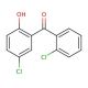 2′,5-Dichloro-2-hydroxybenzophenone (CAS 61785-35-1) - chemical structure image
