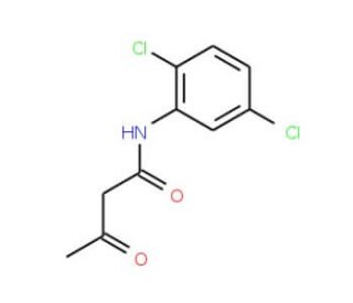 2&prime;,5&prime;-Dichloroacetoacetanilide (CAS 2044-72-6) - chemical structure image