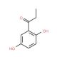 2′,5′-Dihydroxypropiophenone (CAS 938-46-5) - chemical structure image