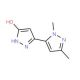 2′,5′-Dimethyl-1H,2′H-[3,3′]bipyrazolyl-5-ol - chemical structure image