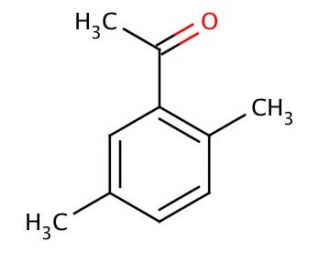 2&prime;,5&prime;-Dimethylacetophenone (CAS 2142-73-6) - chemical structure image