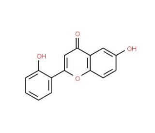 2&prime;,6-Dihydroxyflavone (CAS 92439-20-8) - chemical structure image