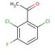 2′,6′-Dichloro-3′-fluoroacetophenone (CAS 290835-85-7) - chemical structure image