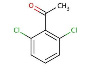 2&prime;,6&prime;-Dichloroacetophenone (CAS 2040-05-3) - chemical structure image