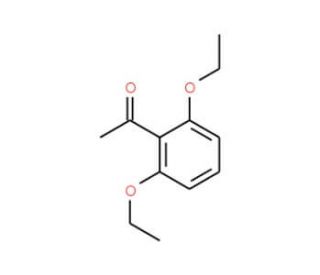 2&prime;,6&prime;-Diethoxyacetophenone (CAS 33675-61-5) - chemical structure image