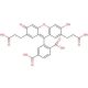 2′,7′-bis(2-Carboxyethyl)-5(6)-carboxyfluorescein (CAS 85138-49-4) - chemical structure image