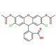 2′,7′-Dichlorodihydrofluorescein Diacetate (CAS 4091-99-0) - chemical structure image