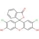 2′,7′-Dichlorofluorescein (CAS 76-54-0) - chemical structure image