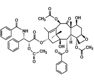 2&prime;-Acetyltaxol (CAS 92950-40-8) - chemical structure image