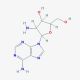 2′-Amino-2′-deoxyadenosine (CAS 10414-81-0) - chemical structure image