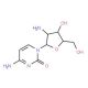 2′-Amino-2′-deoxycytidine (CAS 26889-42-9) - chemical structure image