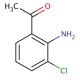2′-Amino-3′-chloro-acetophenone (CAS 56762-32-4) - chemical structure image