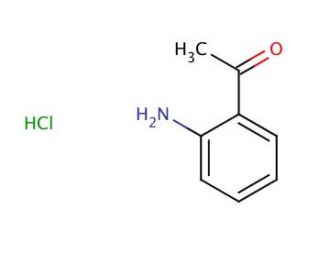 2&prime;-Aminoacetophenone hydrochloride (CAS 25384-14-9) - chemical structure image