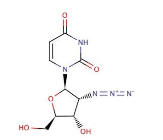 2&prime;-Azido-2&prime;-deoxyuridine (CAS 26929-65-7) - chemical structure image