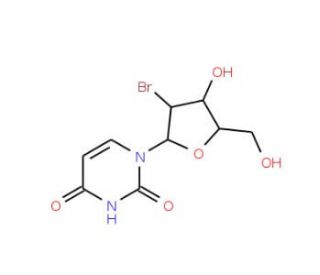 2&prime;-BROMO-2&prime;-dEOXYURIDINE (CAS 4753-02-0) - chemical structure image