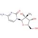 2′-C-Methyl Cytidine (CAS 20724-73-6) - chemical structure image