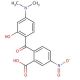 2′-Carboxy-4-dimethylamino-2-hydroxy-4′-nitrobenzophenone (CAS 166442-35-9) - chemical structure image