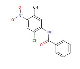 2&prime;-Chloro-5&prime;-methyl-4&prime;-nitrobenzanilide (CAS 206986-83-6) - chemical structure image