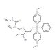 2′-Deoxy-5′-O-DMT-2′-fluorocytidine (CAS 177086-37-2) - chemical structure image