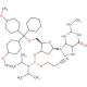2′-Deoxy-5′-O-DMT-N2-methylguanosine 3′-CE phosphoramidite (CAS 808132-80-1) - chemical structure image