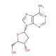 2′-Deoxy-β-L-adenosine (CAS 14365-45-8) - chemical structure image