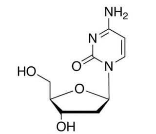 2&prime;-Deoxy Cytidine (CAS 951-77-9) - chemical structure image