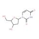 2′-Deoxy-L-uridine (CAS 31501-19-6) - chemical structure image