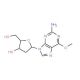 2′-Deoxy-N2-methylguanosine (CAS 19916-77-9) - chemical structure image