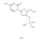 2′-Deoxycytidine 3′-monophosphate ammonium salt (CAS 102783-50-6) - chemical structure image
