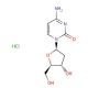2'-Deoxycytidine hydrochloride 的分子结构, CAS编号: 3992-42-5 2′-Deoxycytidine hydrochloride (CAS 3992-42-5) - chemical structure image