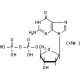 2′-Deoxyguanosine 5′-diphosphate sodium salt (CAS 102783-74-4) - chemical structure image