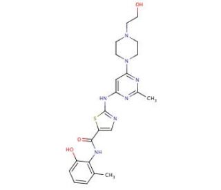 2&prime;-Deschloro-2&prime;-hydroxy Dasatinib - chemical structure image