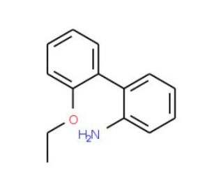 2&prime;-Ethoxy-biphenyl-2-ylamine - chemical structure image