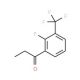 2′-Fluoro-3′-(trifluoromethyl)propiophenone (CAS 207986-23-0) - chemical structure image