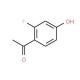 2′-Fluoro-4′-hydroxyacetophenone (CAS 98619-07-9) - chemical structure image