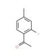 2′-Fluoro-4′-methylacetophenone (CAS 29427-48-3) - chemical structure image