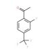 2′-Fluoro-4′-(trifluoromethyl)acetophenone (CAS 122023-29-4) - chemical structure image
