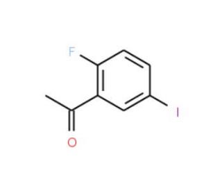 2&prime;-Fluoro-5&prime;-iodoacetophenone (CAS 1159512-66-9) - chemical structure image