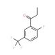 2′-Fluoro-5′-(trifluoromethyl)propiophenone (CAS 207974-18-3) - chemical structure image