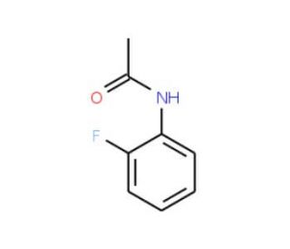 2&prime;-Fluoroacetanilide (CAS 399-31-5) - chemical structure image
