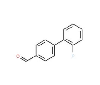2&prime;-Fluorobiphenyl-4-carbaldehyde (CAS 57592-42-4) - chemical structure image