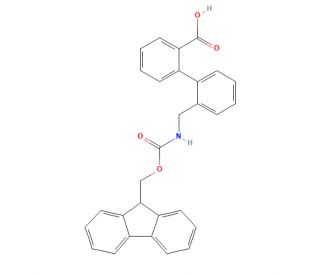 2′-(Fmoc-aminomethyl)biphenyl-2-carboxylic acid (CAS 946716-21-8) - chemical structure image