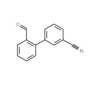2&prime;-Formyl-biphenyl-3-carbonitrile - chemical structure image