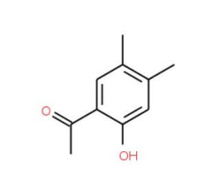 2&prime;-Hydroxy-4&prime;,5&prime;-dimethylacetophenone (CAS 36436-65-4) - chemical structure image
